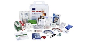 194 Piece 50 Person Plastic First Aid Kit