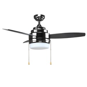 42 in. 3-Blade Ceiling Fan 2-Light in Gun Metal