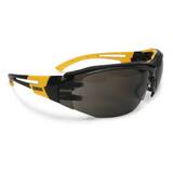 DEWALT Renovator® Rubber Safety Glass with Black Frame and Smoke Lens RDPG1082D at Pollardwater