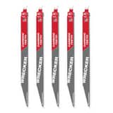 Milwaukee® The Wrecker™ 12 in. 6 TPI Reciprocating Saw (Pack of 5) M48005543 at Pollardwater