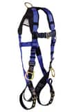 FallTech Contractor Plus 3D Standard Non-belted Full Body Harness, Tongue Buckle Leg Adjustment, 2XL/3XL F7018BX2X at Pollardwater