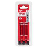 Milwaukee® Diamond Max™ 1/4 x 1/4 in. Hole Saw 2 Piece (Pack of 2) M49560501 at Pollardwater