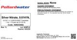 Pollardwater 0.0141 N Silver Nitrate 1L ASN3340Q at Pollardwater