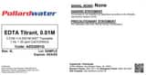 Pollardwater 0.01 M (0.02 N) EDTA Titrant 4L AED2001G at Pollardwater