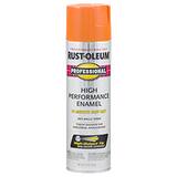 Rust-Oleum® Professional Safety Orange High Performance Enamel Spray R7555838 at Pollardwater
