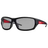 Milwaukee® Grey Black Plastic Safety Glasses M48732126 at Pollardwater