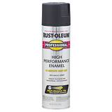 Rust-Oleum® Professional Flat Black High Performance Enamel Spray R7578838 at Pollardwater