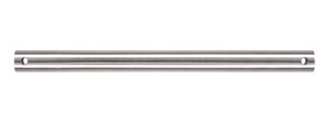 12 in. Steel Downrod in Brushed Nickel