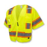 Armateck Surveyor 2 Tone Vest in Lime ARM63L2X at Pollardwater