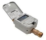 Zenner ZSUR 5/8 in x 1/2 in Bronze Cubic Feet Flow Meter ZZSUR01CF at Pollardwater