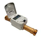 Zenner ZSUR Short Bronze Cubic Feet Flow Meter ZZSUR07CF at Pollardwater