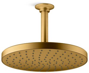 Single Function Showerhead in Vibrant<REG/> Brushed Moderne Brass