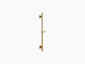 24 in. Shower Rail in Vibrant<REG/> Brushed Moderne Brass