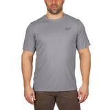 Milwaukee® WORKSKIN LW SHORT SLV GRAY 3X M414G3X at Pollardwater