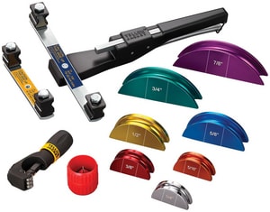 1/4 - 7/8 in. Alloy Ratchet Tube Bender Kit