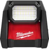 Milwaukee® Rover™ 80W LED Flood Light in Black and Red M236620 at Pollardwater