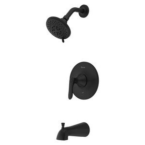 Single Handle Multi Function Bathtub & Shower Faucet in Matte Black (Trim Only)