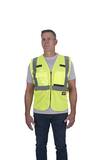Milwaukee® Class 2 High Visibility Yellow Mesh Safety Vest 4X/5X M48735114 at Pollardwater