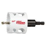 Milwaukee® HOLE DOZER™ *CVR* 2-1/4 HOLE DOZER BI-METAL HOL M49569680 at Pollardwater