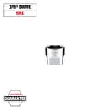 Milwaukee® *CVR* 3/8 IN DRIVE 1 IN SAE 6-POINT M45349072 at Pollardwater
