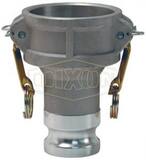 Dixon Valve & Coupling 6 x 4 in. Coupler Aluminum and Rubber Adapter DG6040DAAL at Pollardwater