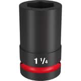 Milwaukee® SHOCKWAVE™ 1 DRV 1-1/4 STD 6 PNT SOC M49666508 at Pollardwater
