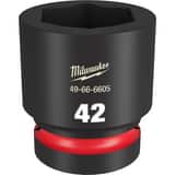 Milwaukee® SHOCKWAVE™ 1 DRV 42MM STD 6 PNT SOC M49666605 at Pollardwater