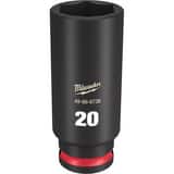 Milwaukee® SHOCKWAVE™ 3/8 DRV 20MM DP 6 PNT SOC M49666738 at Pollardwater