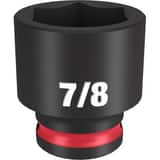 Milwaukee® SHOCKWAVE™ 3/8 DRV 7/8 STD 6 PNT SOC M49666112 at Pollardwater