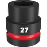 Milwaukee® SHOCKWAVE™ 1 DRV 27MM STD 6 PNT SOC M49666592 at Pollardwater