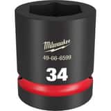 Milwaukee® SHOCKWAVE™ 1 DRV 34MM STD 6 PNT SOC M49666599 at Pollardwater