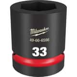 Milwaukee® SHOCKWAVE™ 1 DRV 33MM STD 6 PNT SOC M49666598 at Pollardwater