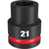 Milwaukee® SHOCKWAVE™ 3/4 DRV 21MM STD 6 PNT SOC M49666359 at Pollardwater