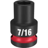 Milwaukee® SHOCKWAVE™ 1/2 DRV 7/16 STD 6 PNT SOC M49666201 at Pollardwater