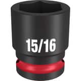 Milwaukee® SHOCKWAVE™ 1/2 DRV 15/16 STD 6 PNT SOC M49666209 at Pollardwater