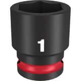 Milwaukee® SHOCKWAVE™ 1/2 DRV 1 STD 6 PNT SOC M49666210 at Pollardwater