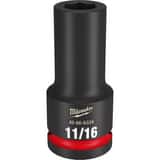 Milwaukee® SHOCKWAVE™ 3/4 DRV 11/16 DP 6 PNT SOC M49666334 at Pollardwater