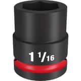 Milwaukee® SHOCKWAVE™ 3/4 DRV 1-1/16 STD 6 PNT SOC M49666308 at Pollardwater