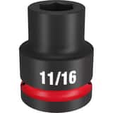 Milwaukee® SHOCKWAVE™ 3/4 DRV 11/16 STD 6 PNT SOC M49666302 at Pollardwater