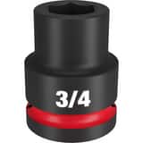 Milwaukee® SHOCKWAVE™ 3/4 DRV 3/4 STD 6 PNT SOC M49666303 at Pollardwater