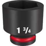 Milwaukee® SHOCKWAVE™ 3/4 DRV 1-3/4 STD 6 PNT SOC M49666319 at Pollardwater