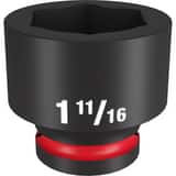 Milwaukee® SHOCKWAVE™ 3/4 DRV 1-11/16 STD 6 PNT SOC M49666318 at Pollardwater