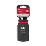 Milwaukee® SHOCKWAVE™ 3/4 DRV 33MM DP 6 PNT SOC M49666408 at Pollardwater