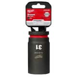 Milwaukee® SHOCKWAVE™ 3/4 DRV 31MM DP 6 PNT SOC M49666406 at Pollardwater