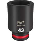 Milwaukee® SHOCKWAVE™ 3/4 DRV 43MM DP 6 PNT SOC M49666418 at Pollardwater