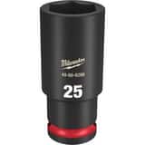 Milwaukee® SHOCKWAVE™ 1/2 DRV 25MM DP 6 PNT SOC M49666286 at Pollardwater