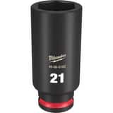 Milwaukee® SHOCKWAVE™ 3/8 DRV 21MM DP 6 PNT SOC M49666162 at Pollardwater