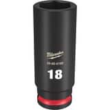 Milwaukee® SHOCKWAVE™ 3/8 DRV 18MM DP 6 PNT SOC M49666160 at Pollardwater