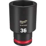 Milwaukee® SHOCKWAVE™ 1/2 DRV 36MM DP 6 PNT SOC M49666297 at Pollardwater
