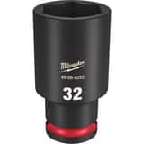 Milwaukee® SHOCKWAVE™ 1/2 DRV 32MM DP 6 PNT SOC M49666293 at Pollardwater